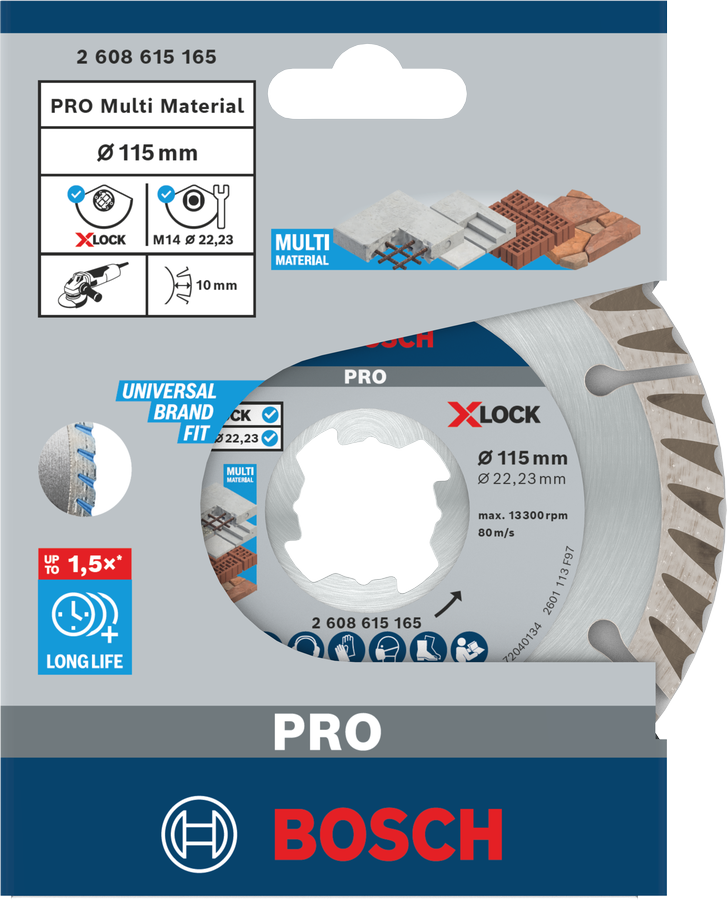 Disque à tronçonner diamanté PRO Multi Material Bosch Professional