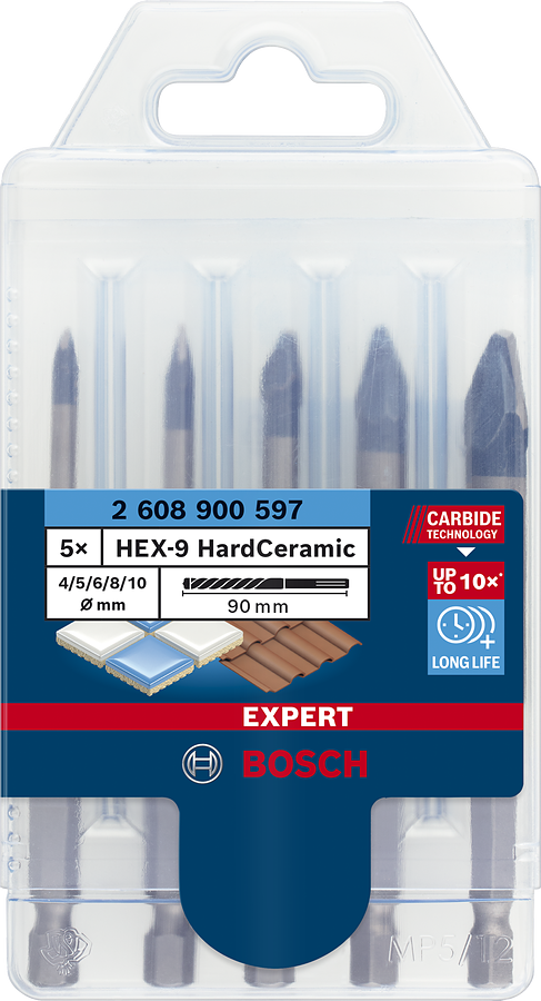 Expert Hex Hardceramic Bit Sets Bosch Professional