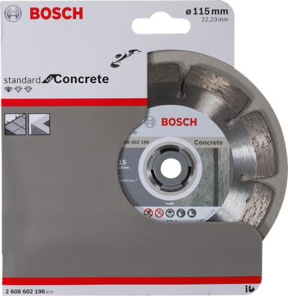 Disco Diamantado Standard For Concrete Bosch Professional