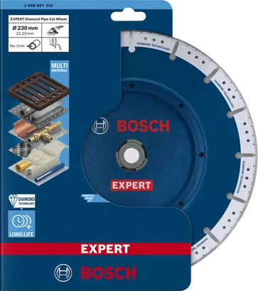 EXPERT Diamond Pipe Cut Wheel