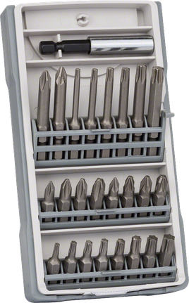 Extra Hard Mini X-Line Screwdriver Bit Set, 25-Piece - Bosch 