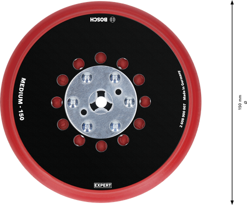 EXPERT Multihole Backing Pad