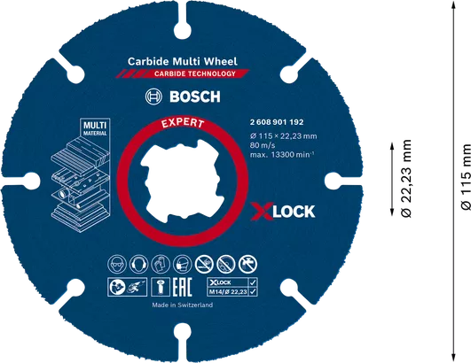 EXPERT Carbide Multi Wheel