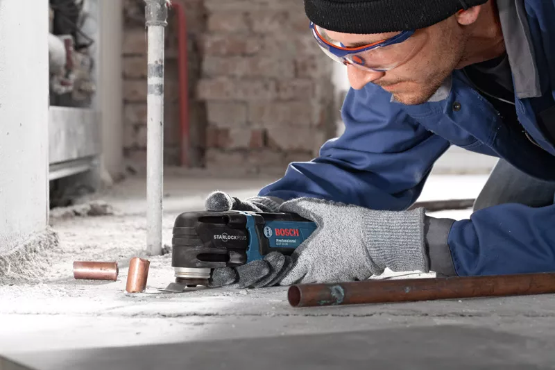 Bosch Professional 12V System GOP 12V-28 cordless multi cutter (Starlock  tool holder, no-load orbital stroke rate: 5000–20000 min-1, excluding