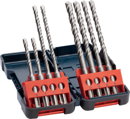 SDS plus-3 Drill Bit Pack, 8-piece