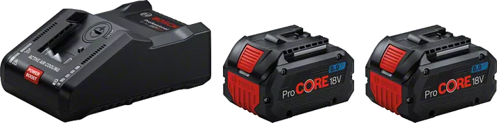 2 batteries ProCORE18V 8.0Ah + GAL 18V-160 C