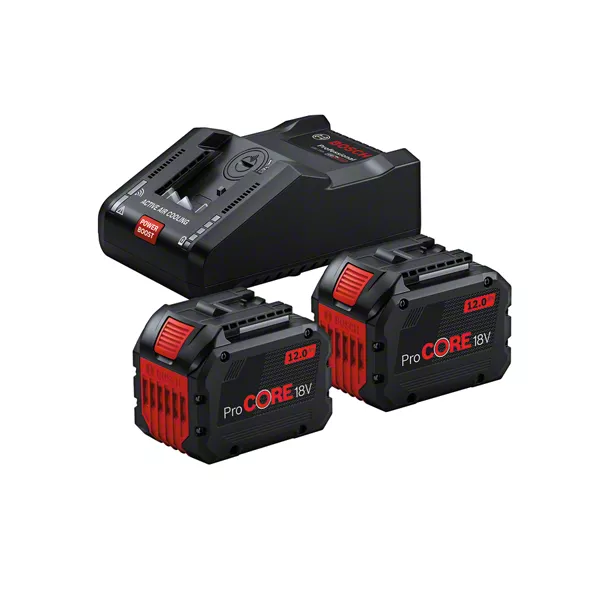 2 batteries ProCORE18V 12.0Ah + GAL 18V-160 C