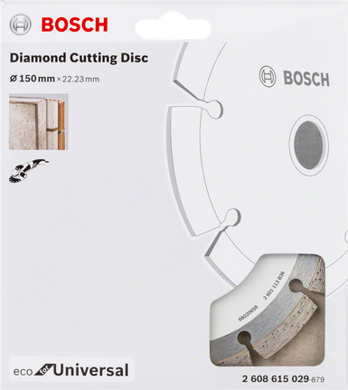 Disque à tronçonner diamanté et segmenté Eco for Universal - Bosch