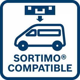 Load quickly and drive safely Fits the German TÜV-tested in-vehicle equipment system from SORTIMO perfectly and without an adapter