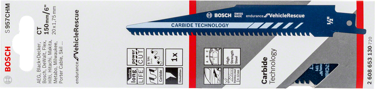 Bosch Professional 10x EXPERT 'Vehicle Rescue' S 957 CHMセーバー