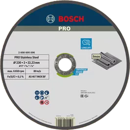 PRO Stainless Steel Bonded Cutting Disc