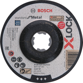 Disco de desbaste Standard for Metal con X-LOCK