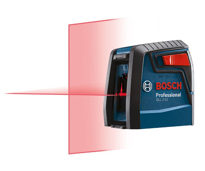 Nivel Láser Bosch GLL 2-12G + Soporte Abatible