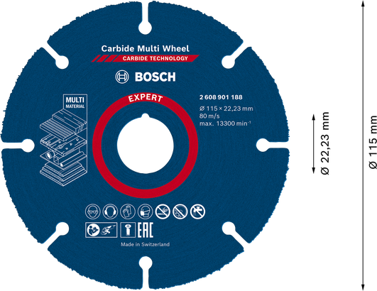 EXPERT Carbide Multi Wheel