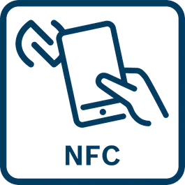  Comunicación de campo cercano que permite la comunicación entre herramientas y dispositivos electrónicos. NFC ofrece una solución de conexión inalámbrica simplificada y asequible para la elaboración inteligente