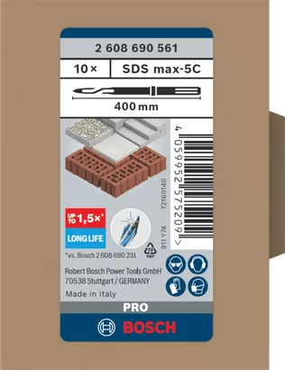 PRO SDS max-5C Set