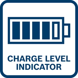 Indicador del nivel de batería que muestra el nivel restante de carga de batería