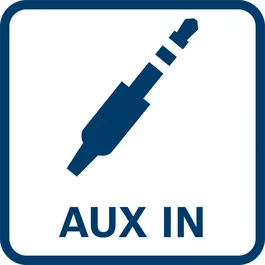 AUX-Eingang Audioschnittstelle 