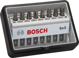 Robust Line-Set mit Extra Hart-Schrauberbits