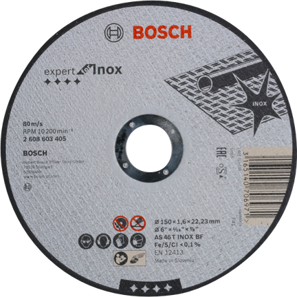 Trennscheibe Expert for Inox Bosch Professional 
