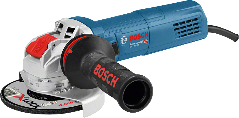 GWX 9-125 S Winkelschleifer mit Bosch Professional | X-LOCK