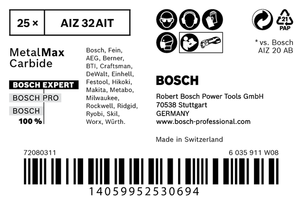 EXPERT MetalMax AIZ 32 AIT