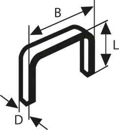 Flachdrahtklammer, Typ 57