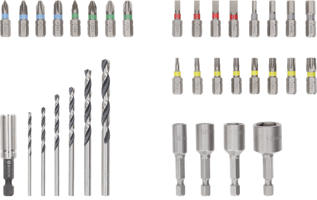 Extra Hard und Metal HSS Set, 35‑tlg.