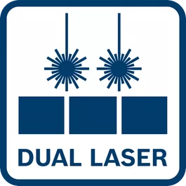  Double laser de précision ; grande précision et utilisation intuitive grâce à la matérialisation par faisceau laser de la ligne de coupe à gauche et à droite de la lame