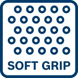 Très bonne maniabilité de l’outil grâce au revêtement softgrip