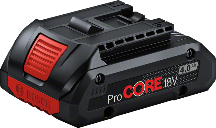 Combi-kit 4 outils 18V : GSR 18V-110C + GDX 18V-210C + GWS 18V-10 + GBH 18V-24C + 1 batterie 4,0 Ah (ProCORE) + 2 batteries 5,5 Ah (ProCORE) + GAL 1880CV (L)