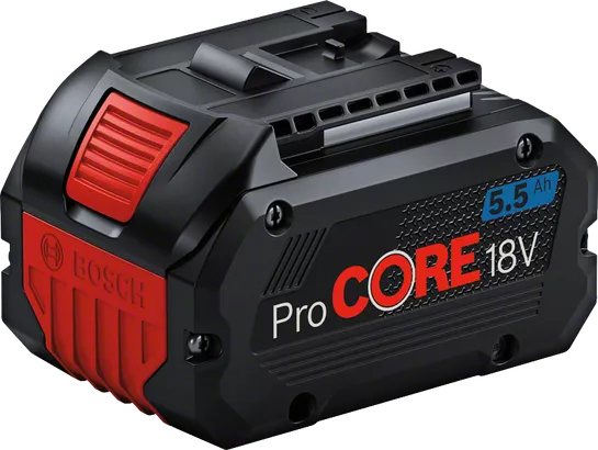 Combi-kit 4 outils 18V : GSR 18V-110C + GDX 18V-210C + GWS 18V-10 + GBH 18V-24C + 1 batterie 4,0 Ah (ProCORE) + 2 batteries 5,5 Ah (ProCORE) + GAL 1880CV (L)