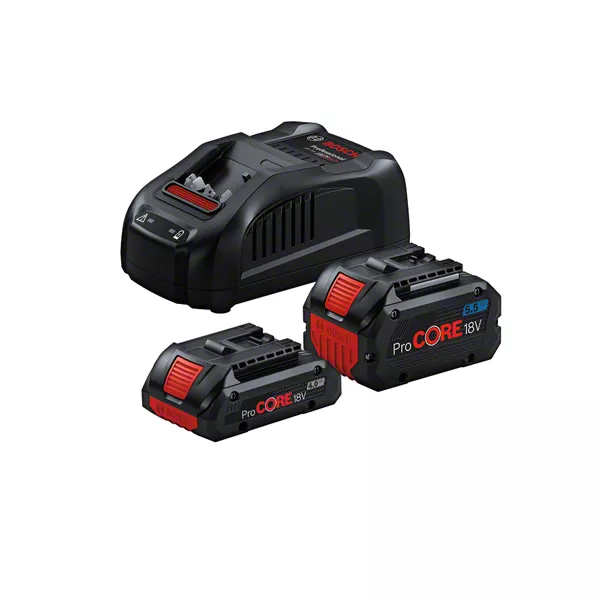 1 batterie ProCORE18V 4.0Ah + 1 batterie ProCORE18V 5.5Ah + chargeur GAL 1880 CV