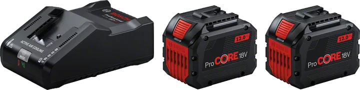 2 batteries ProCORE18V 12.0Ah + GAL 18V-160