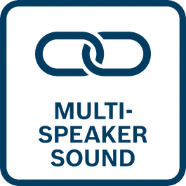  La fonction Multi-Speaker Sound permet de partager et d’écouter des flux de musique via Bluetooth pour une expérience musicale unique sur de multiples appareils compatibles.