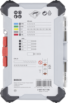 Coffret Extra Hard et CYL-3, 35 pièces