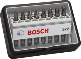 Extra Hard-schroefbitset, Robust Line, 8 stuks