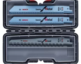 Reciprozaagbladset voor hout en metaal, Tough Box, 15 stuks