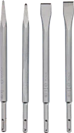 PRO SDS plus-4C Chisel Set