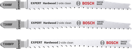 EXPERT Hardwood 2-side clean decoupeerzaagbladenset