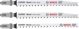 EXPERT Wood 2-side clean decoupeerzaagbladenset