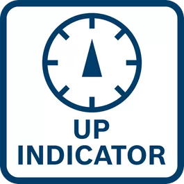  Up Indication-functie wijst altijd omhoog