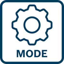  HMI-knop voor het kiezen van de oplaadmodus (Standard-modus, Power Boost-modus en Longlife-modus)