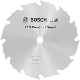 PRO Construct Wood cirkelzaagblad