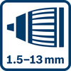 Патрон із автоматичним фіксатором Autolock 1,5–13,0 мм 