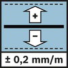 Точность нивелирования 0,2 мм Точность нивелирования ± 0,2 мм/м