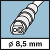 Camera head diameter 8.5 mm Diameter of camera head 8.5 mm