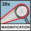 Magnetification 20x Збільшення в 20 разів