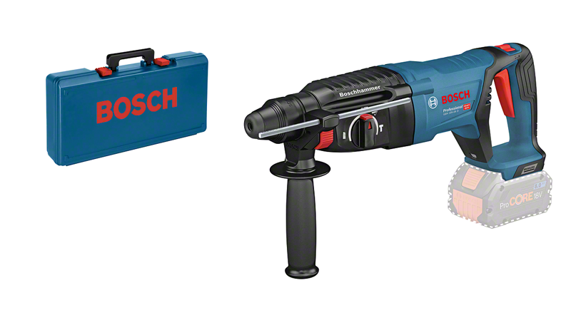 Gbh 18v 26 D Cordless Rotary Hammer With Sds Plus Bosch Professional
