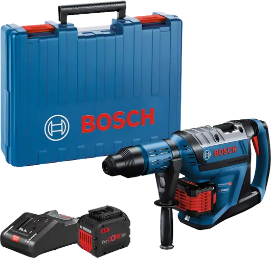 Bosch Professional perforateur GBH 8-45 DV (1 500 W, Ø perçage dans béton  avec foret pour perforateur : 12-45 mm, force de frappe maxi : 12,5 J, SDS